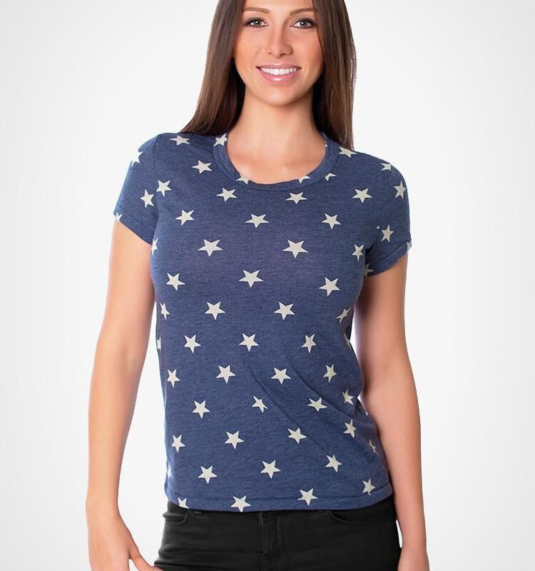 Ideal Star Print Tee
