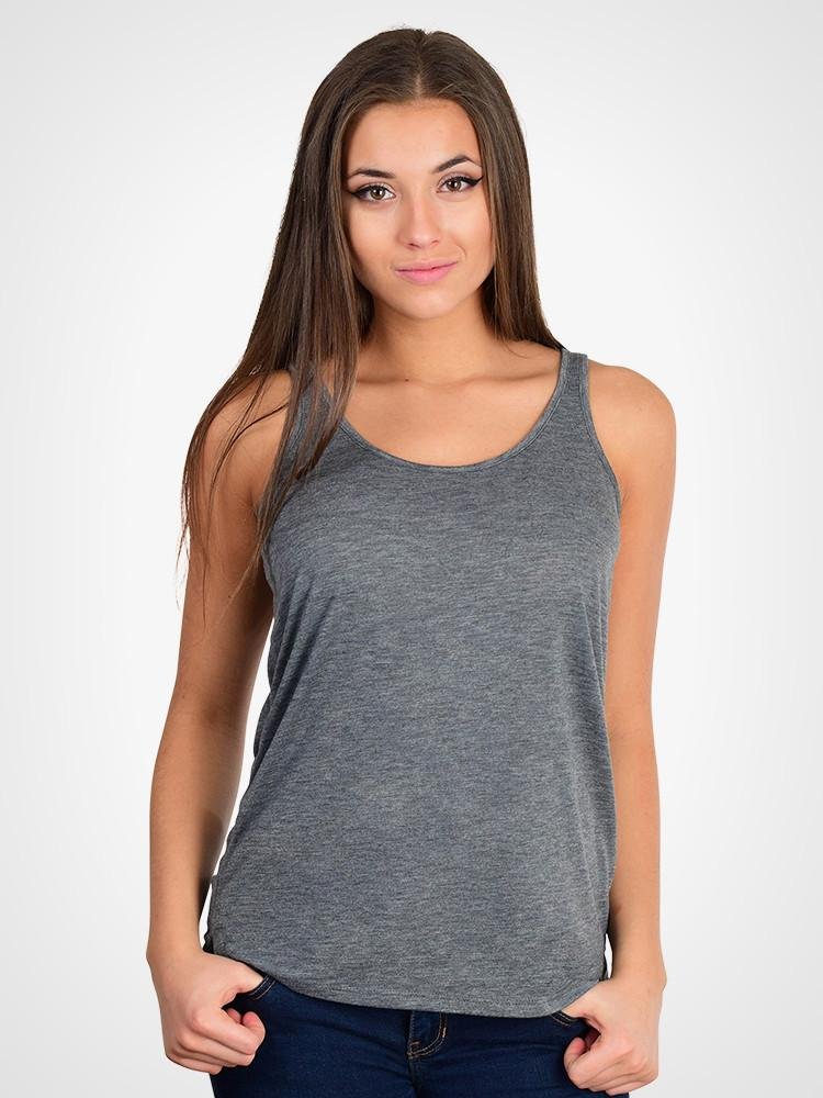 Airy Melange Burnout Tank - view 9
