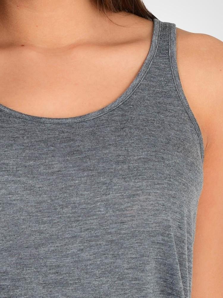 Airy Melange Burnout Tank - view 12
