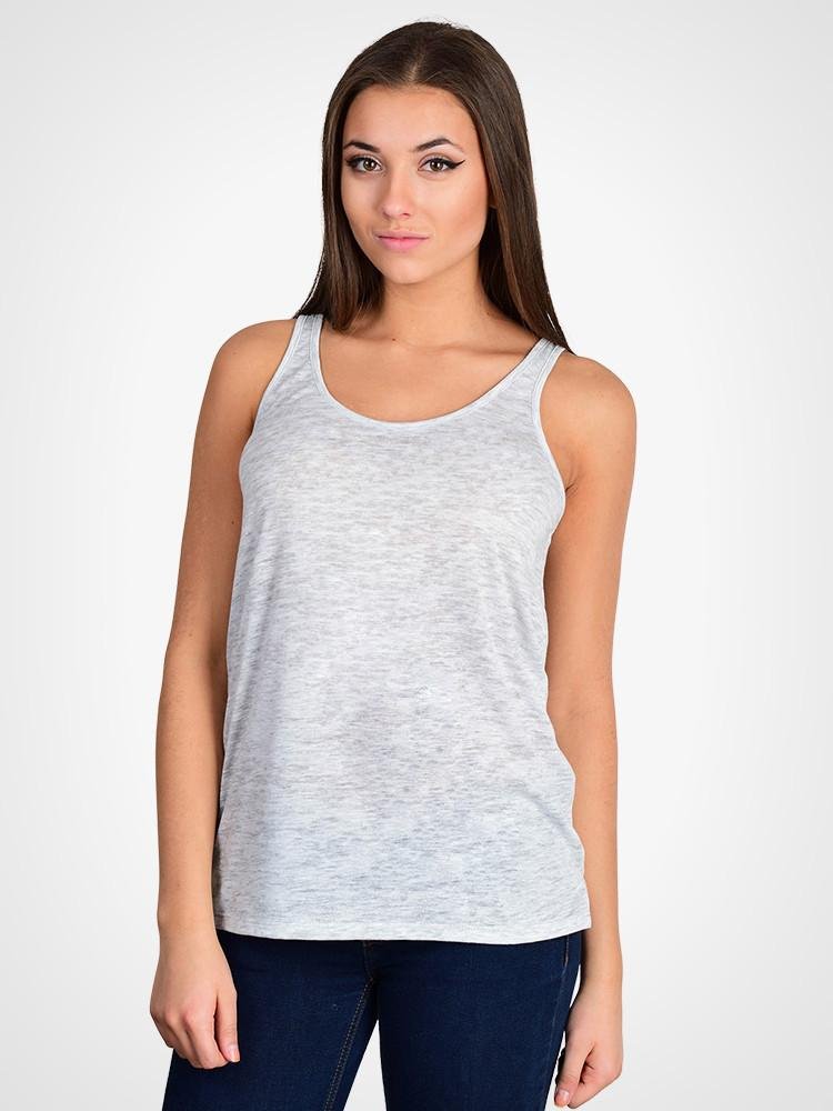 Airy Melange Burnout Tank - view 13