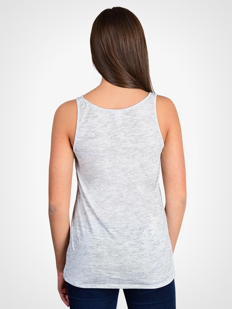 Airy Melange Burnout Tank - view 14