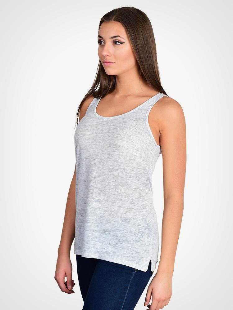 Airy Melange Burnout Tank - view 15
