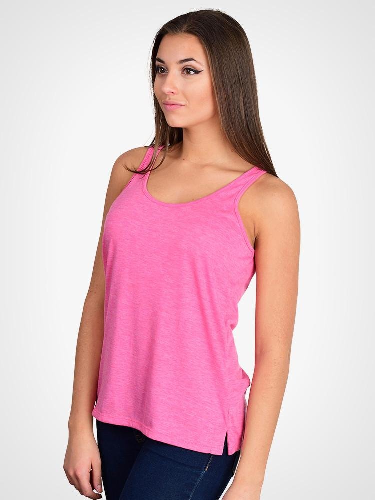 Airy Melange Burnout Tank - view 6
