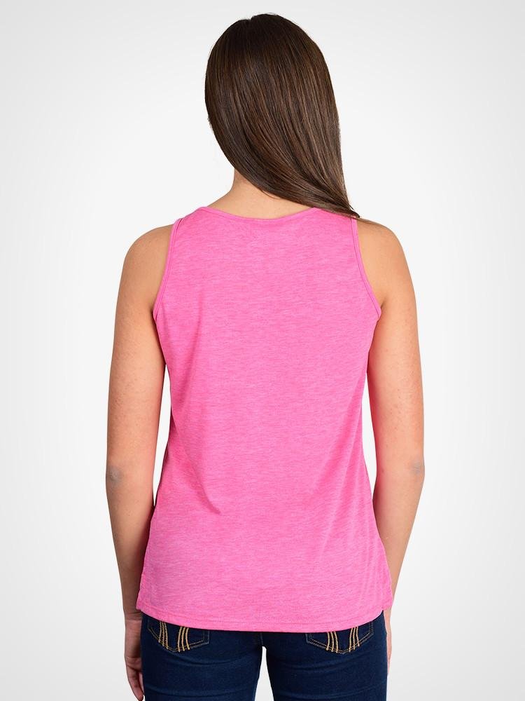 Airy Melange Burnout Tank - view 7
