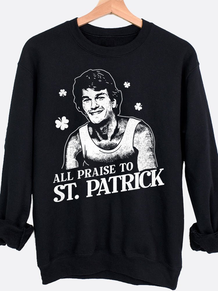 All Praise St. Patrick Graphic Sweatshirt - view 5