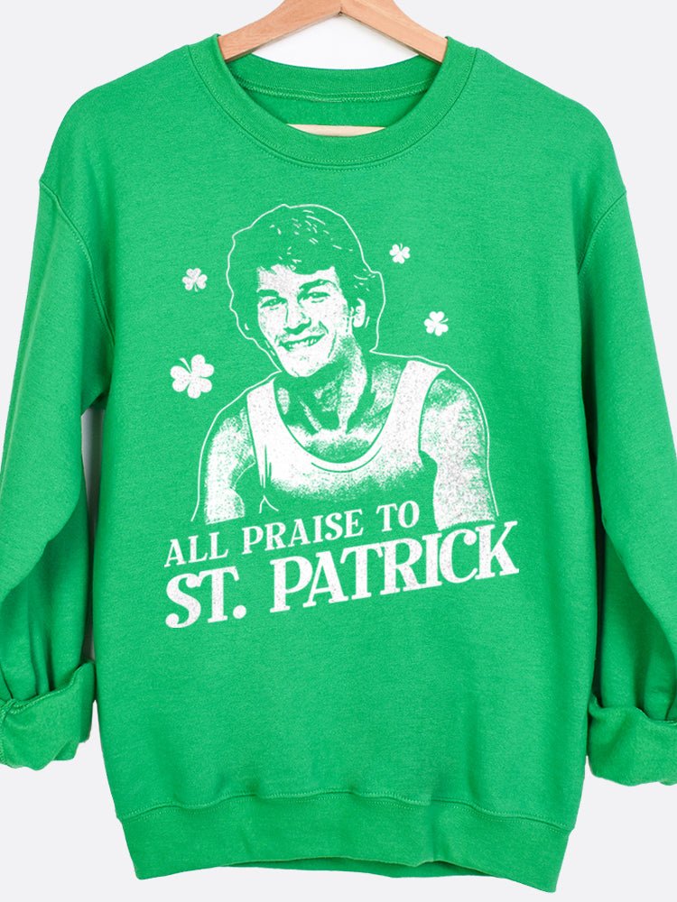 All Praise St. Patrick Graphic Sweatshirt - view 3