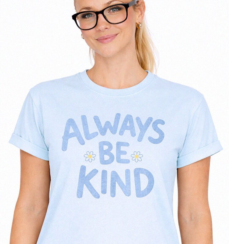 Always Be Kind Daisy Graphic Tee