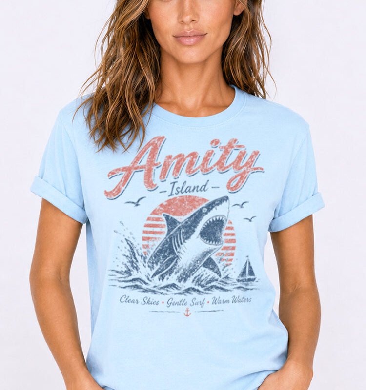 Amity Island Graphic Tee