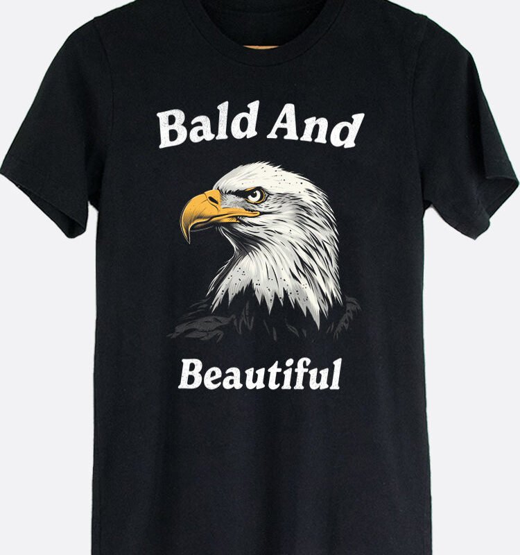 Bald And Beautiful Graphic Tee