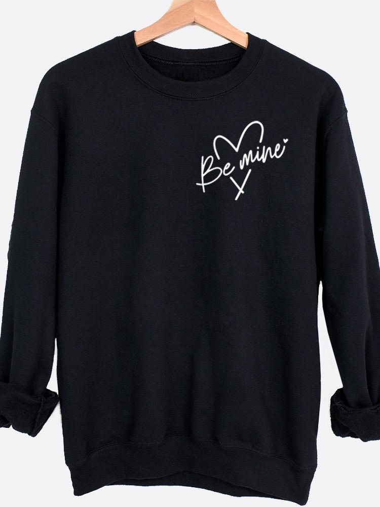 Be Mine Pocket Graphic Sweatshirt - view 3