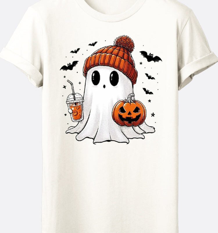 Beanie Ghost Graphic Tee