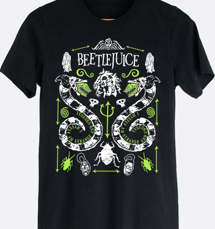Beetlejuice Sandworm Graphic Tee