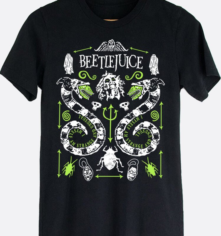 Beetlejuice Sandworm Graphic Tee