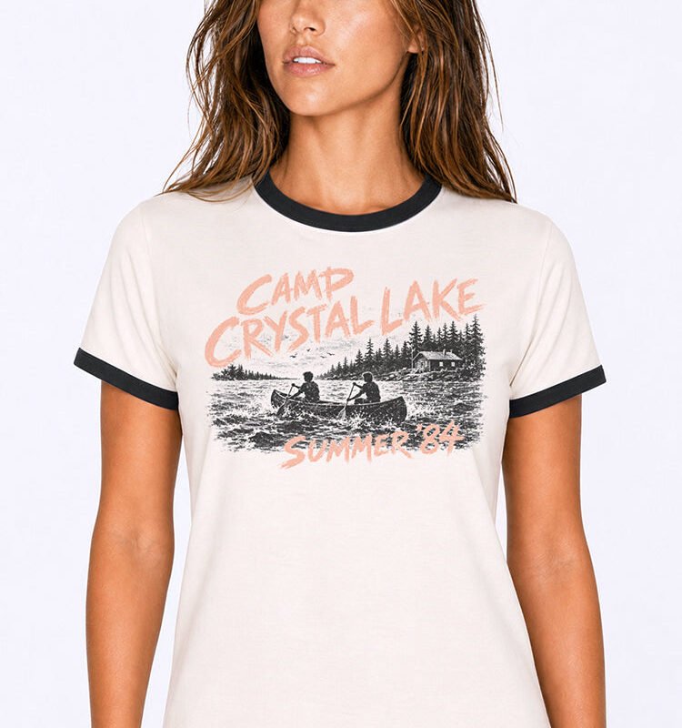 Camp Crystal Lake Ringer Tee
