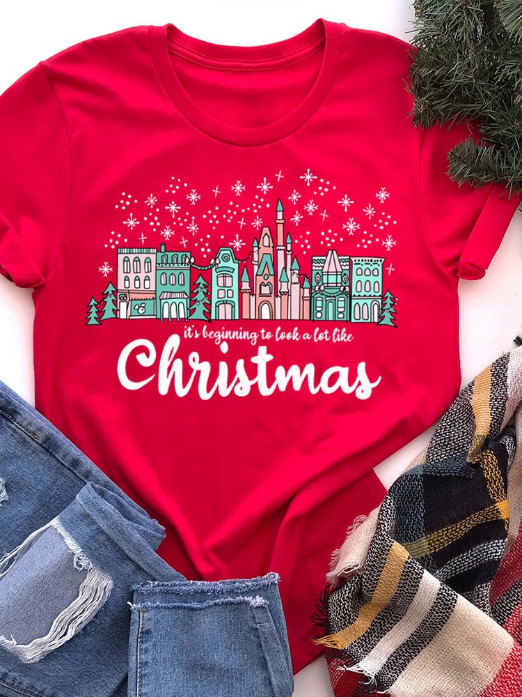 Christmas On Main St Graphic Tee - view 3