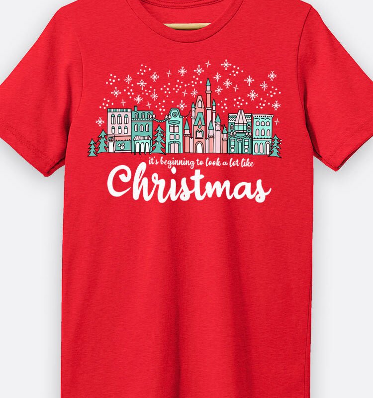 Christmas On Main St Graphic Tee