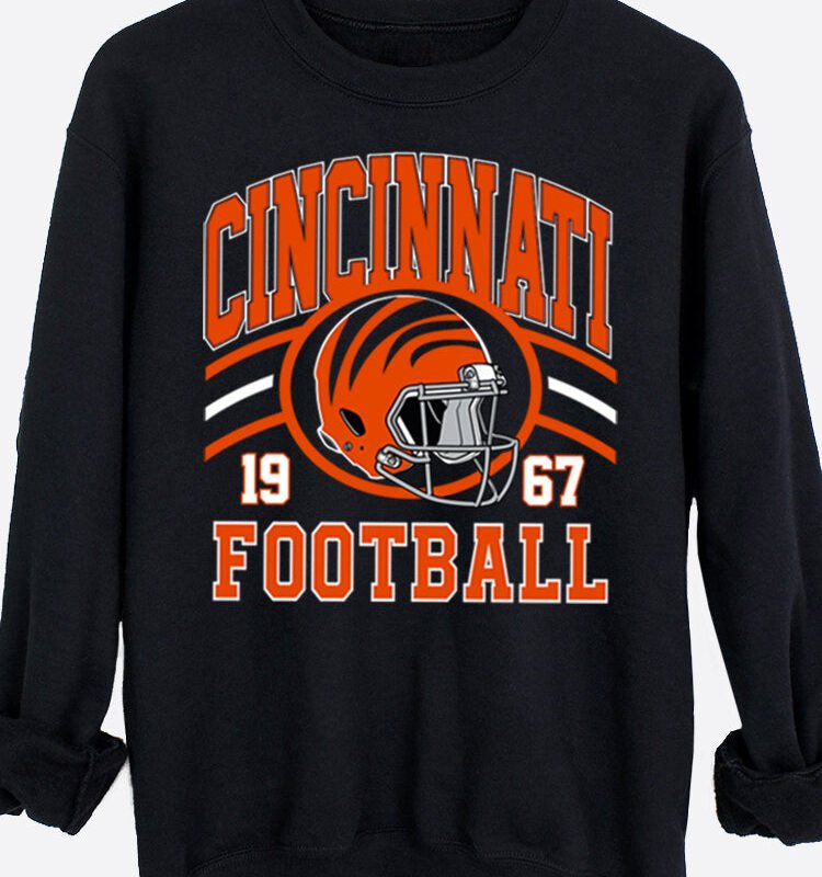 Cincinnati Football Graphic Sweatshirt