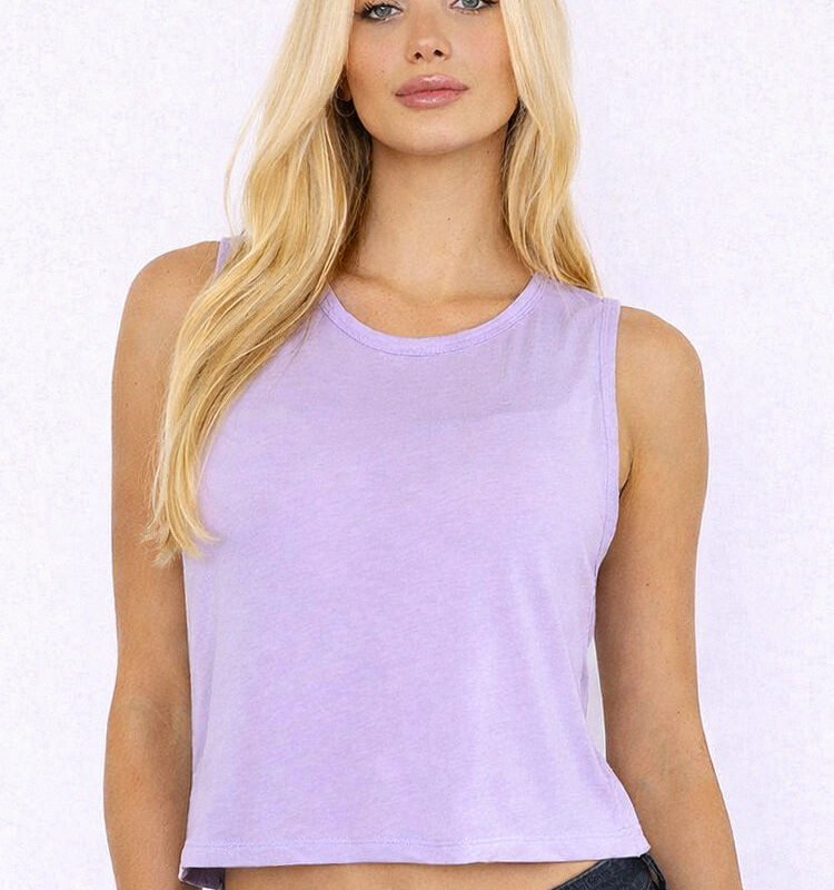 Crop Muscle Tank