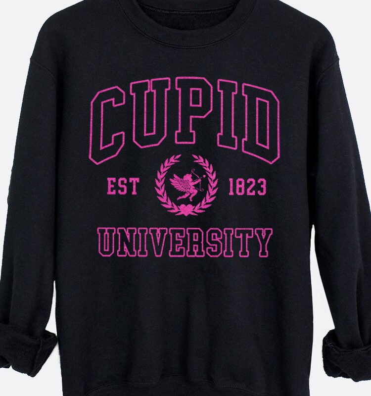 Cupid University Graphic Sweatshirt