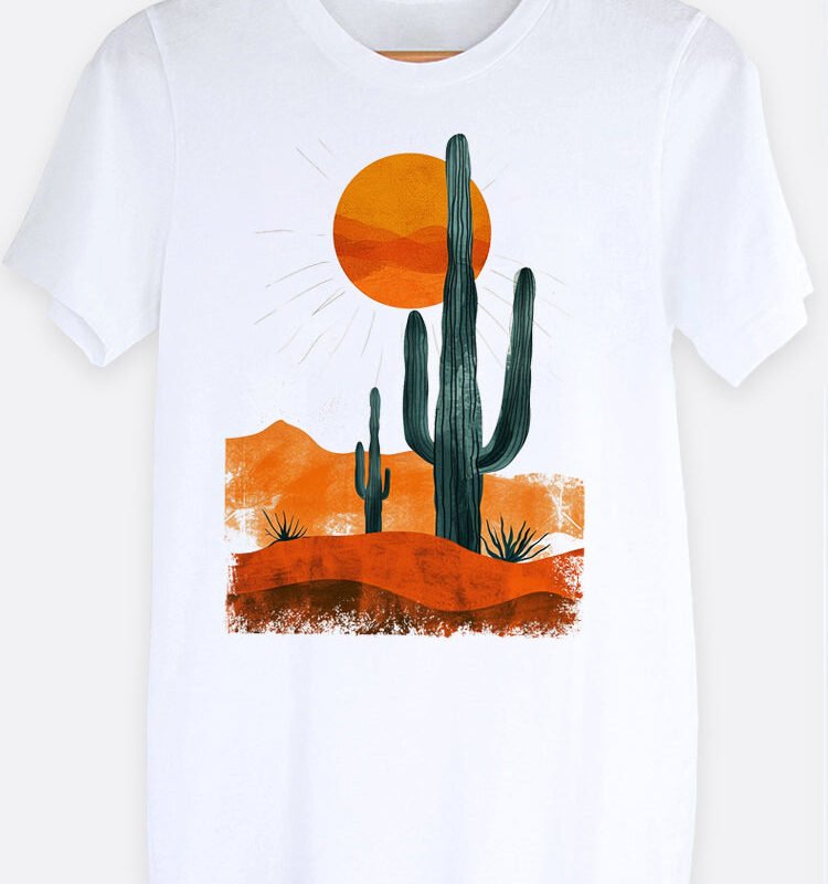 Desert Landscape Graphic Tee