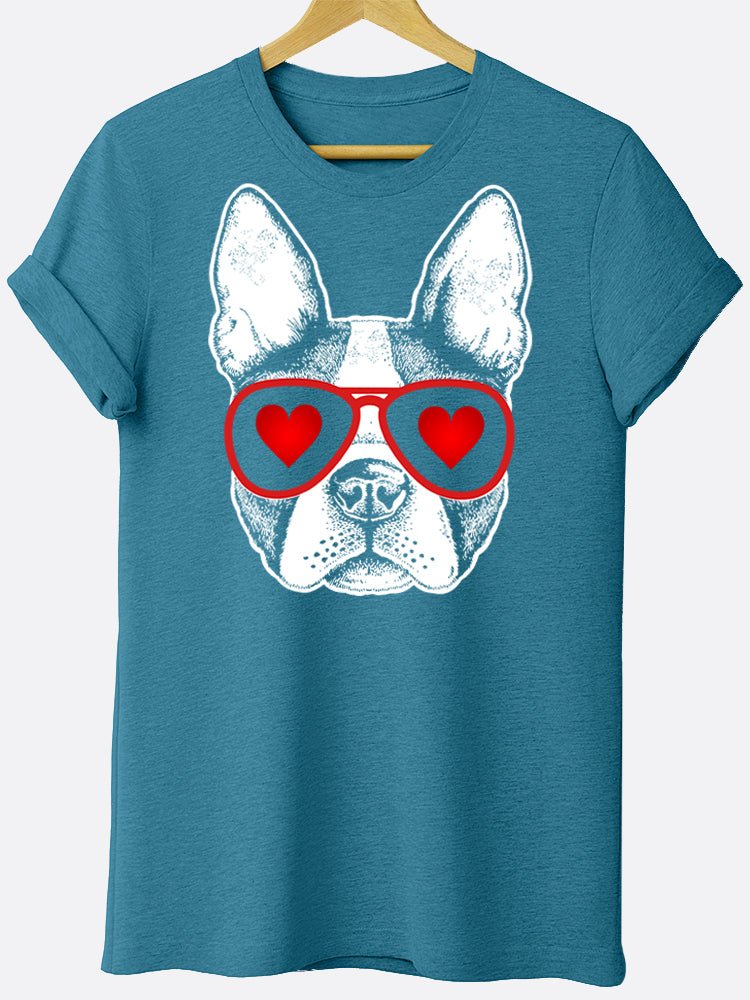 Dog & Heart Shades Graphic Tee - view 6