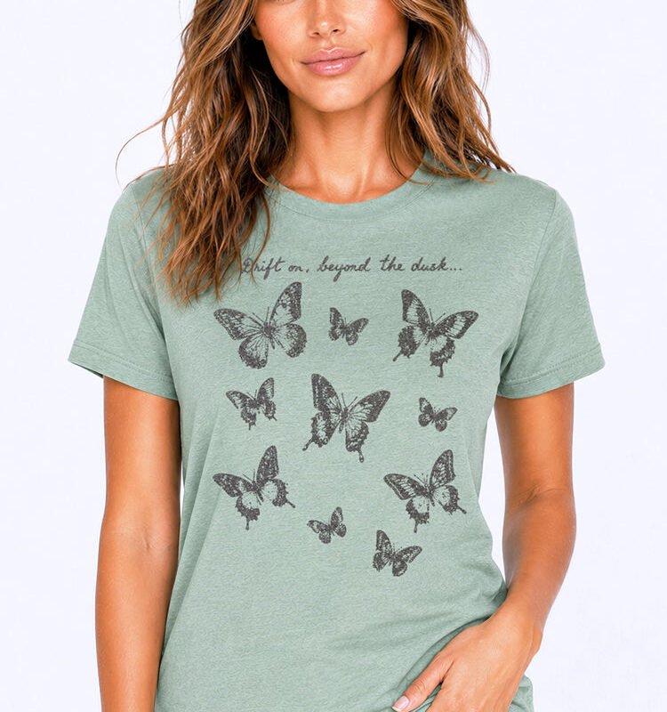 Vintage Butterfly Graphic Tee