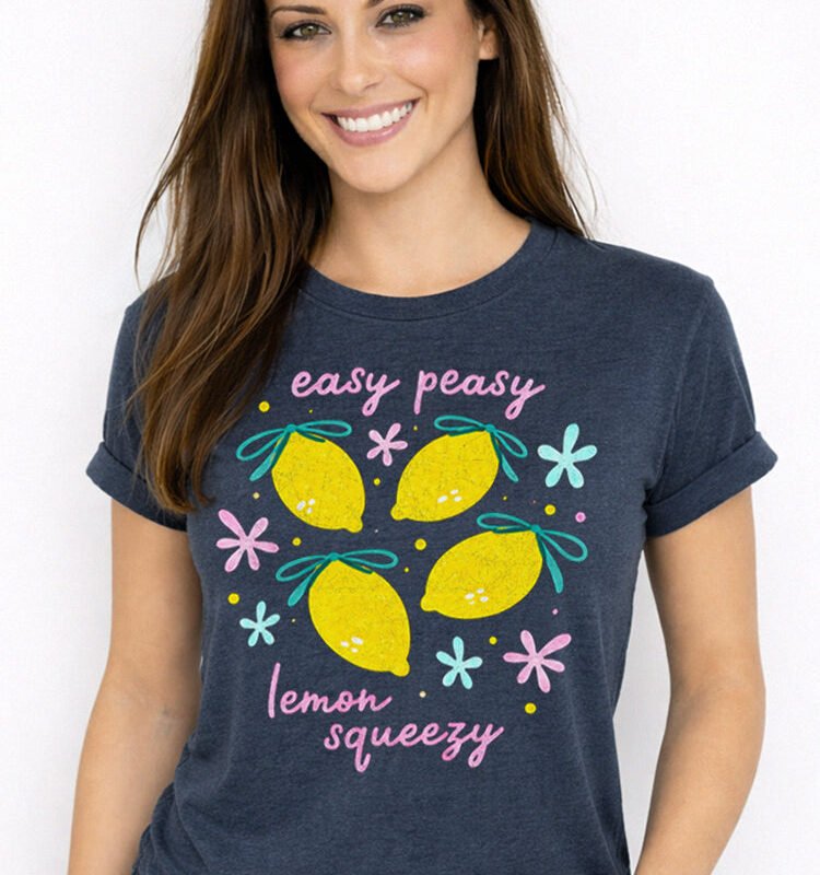 Easy Peasy Lemon Graphic Tee