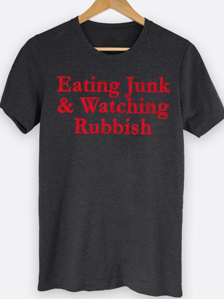 Eating Junk & Watching Rubbish Graphic Tee - view 7
