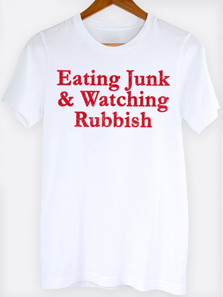 Eating Junk & Watching Rubbish Graphic Tee - view 13