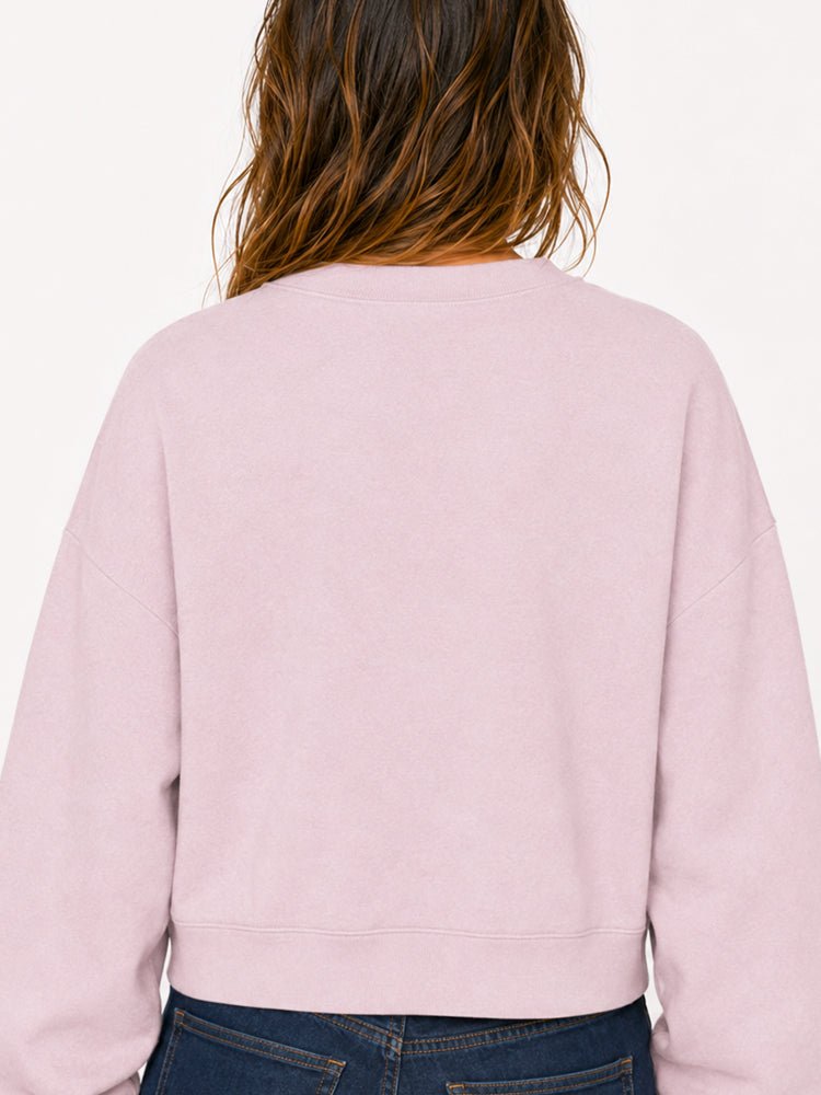 Boxy Fleece Crew Sweatshirt - view 3
