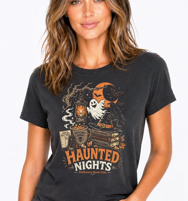 Haunted Nights Graphic Tee