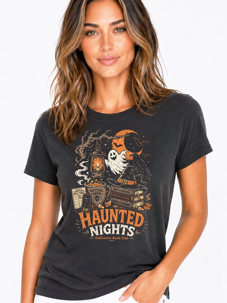 Haunted Nights Graphic Tee