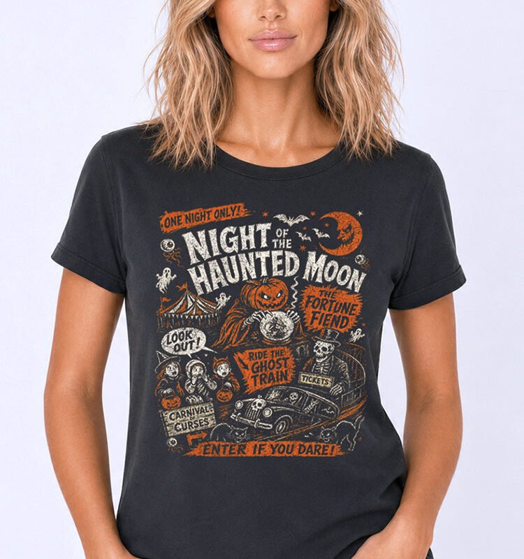 Haunted Moon Graphic Tee