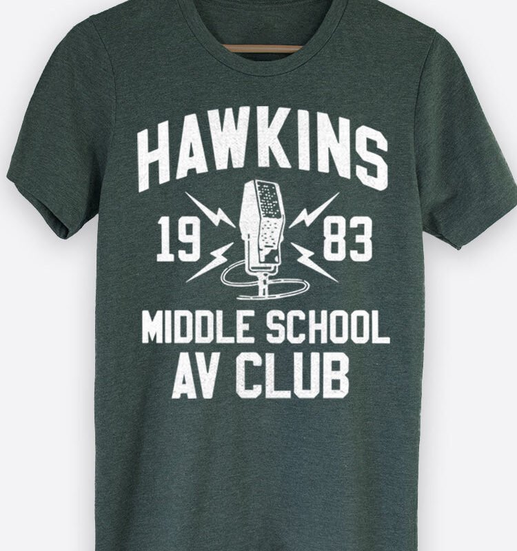 Hawkins AV Club Graphic Tee