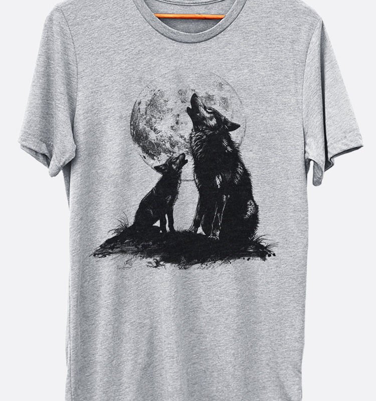 Howling Wolves Graphic Tee