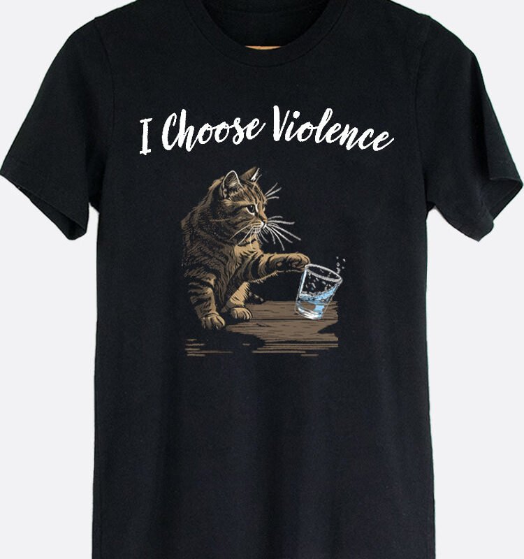 I Choose Violence Graphic Tee