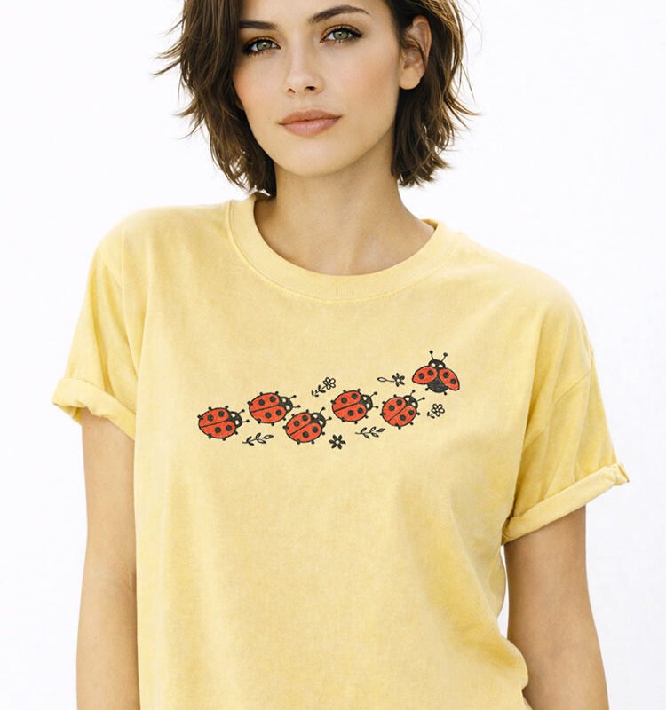 Marching Ladybugs Graphic Tee
