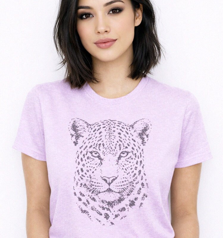 Leopard Sketch Graphic Tee