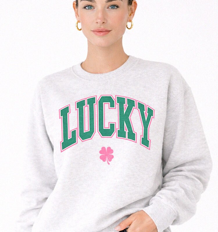 Lucky Graphic Sweatshirt