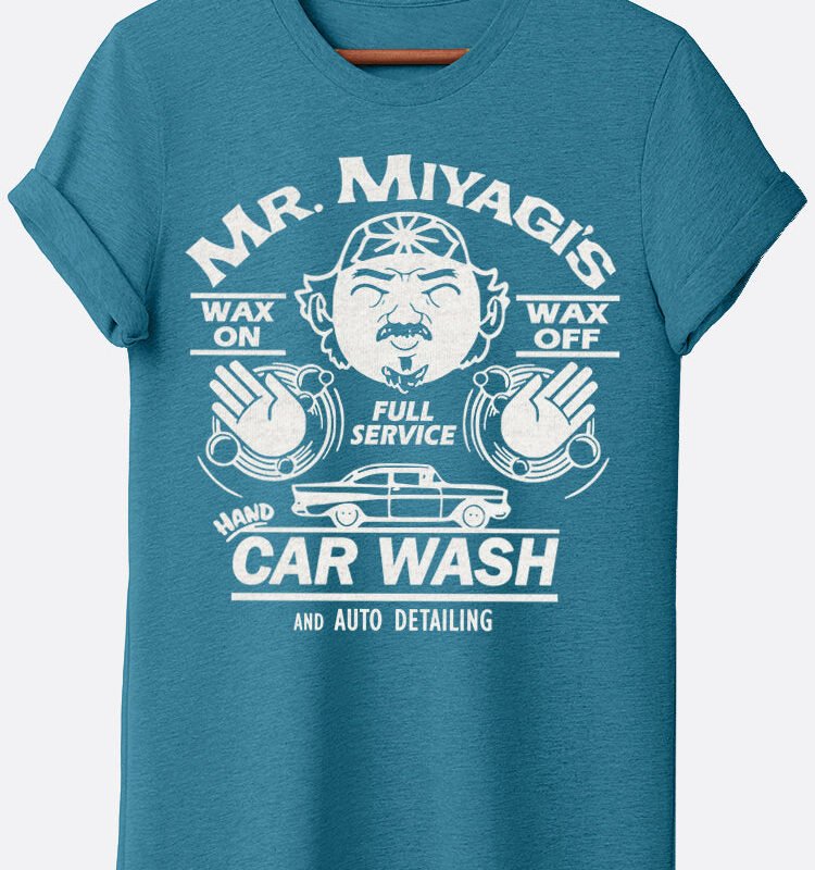Miyagi Car Wash Graphic Tee