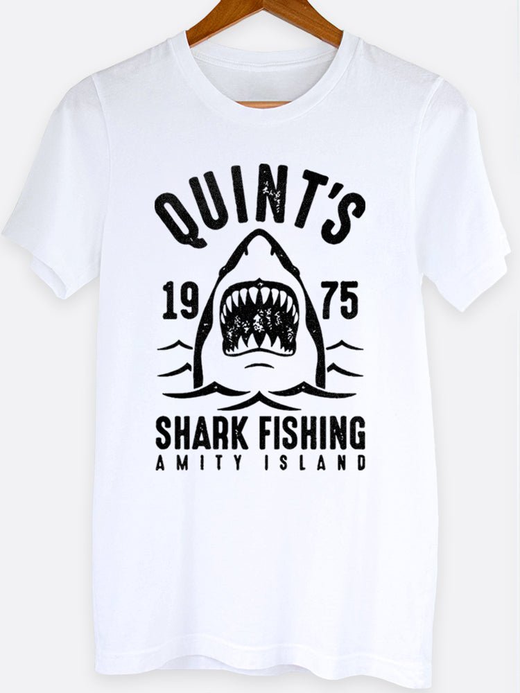 Quint's Shark Fishing Graphic Tee - view 3