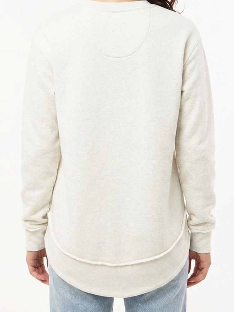 Raw Seam Fleece Sweatshirt - view 3