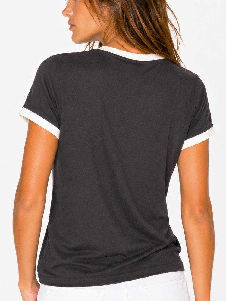 Vintage Ringer Crew Tee - view 3