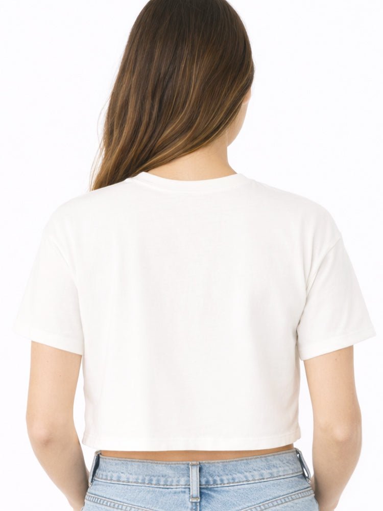 Rock N' Roll Never Dies Crop Tee - view 4