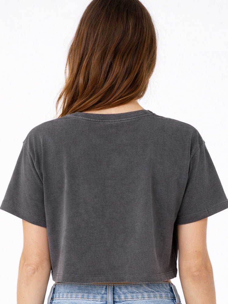 Rock N' Roll Never Dies Crop Tee - view 2