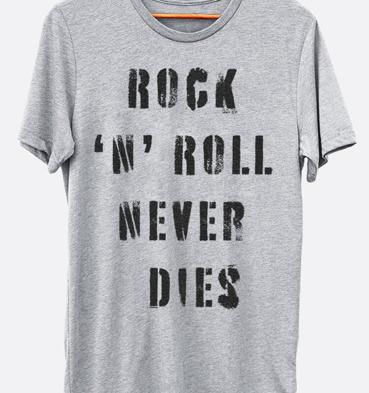 Rock 'N' Roll Never Dies Graphic Tee