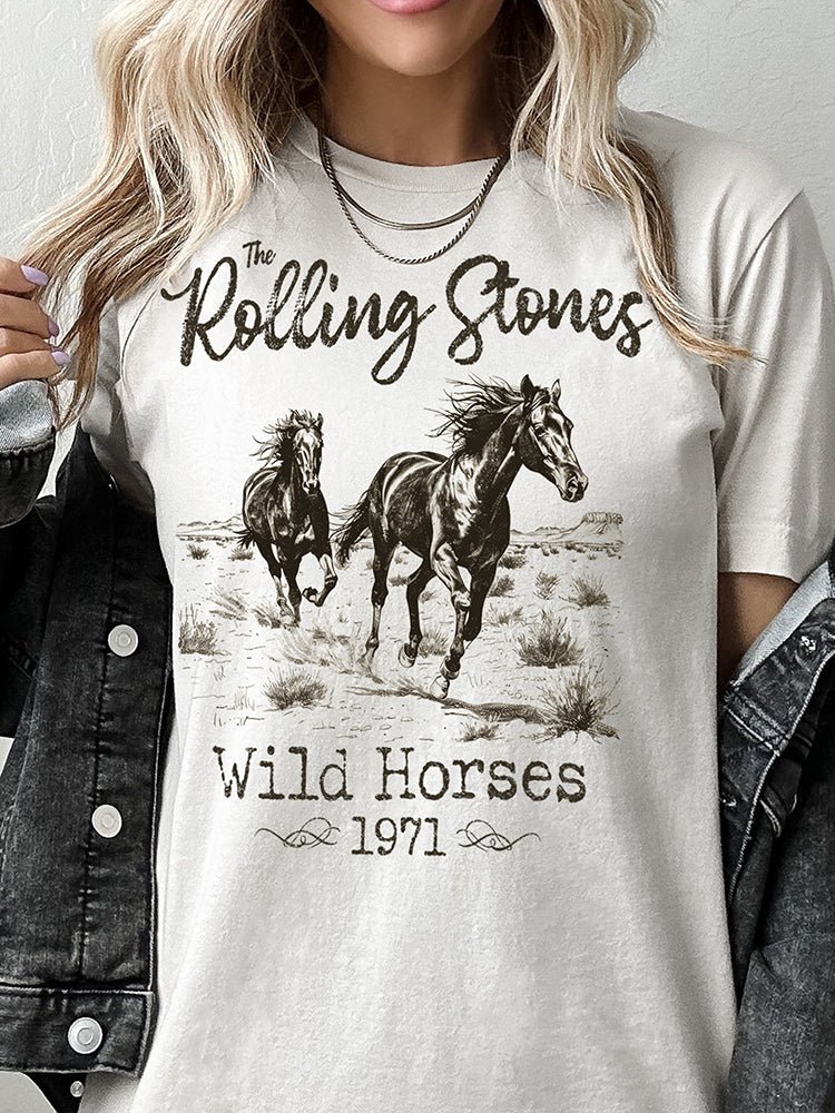 Rolling Stones Wild Horses Graphic Tee - view 5