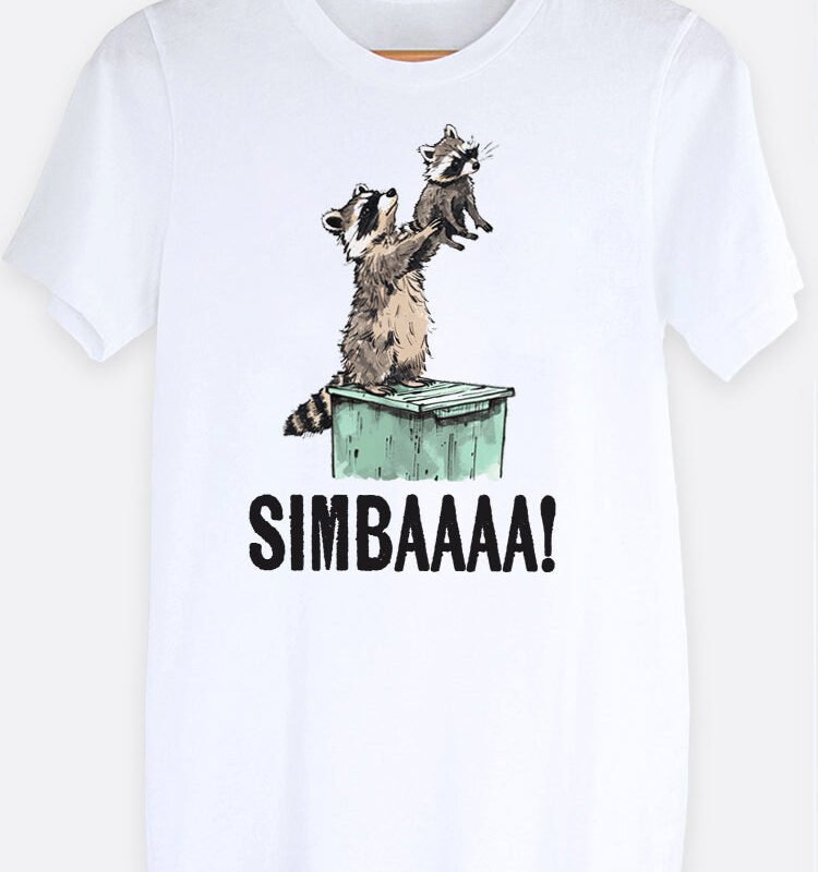 Simba Raccoon Graphic Tee