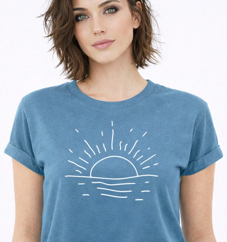 Simple Sunset Graphic Tee