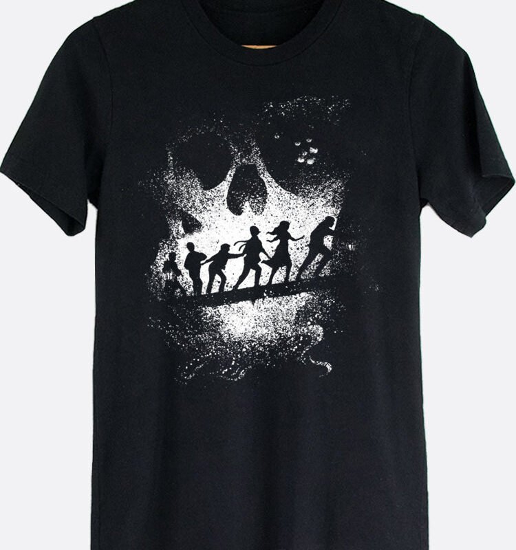 Goonies Skull Bridge Graphic Tee